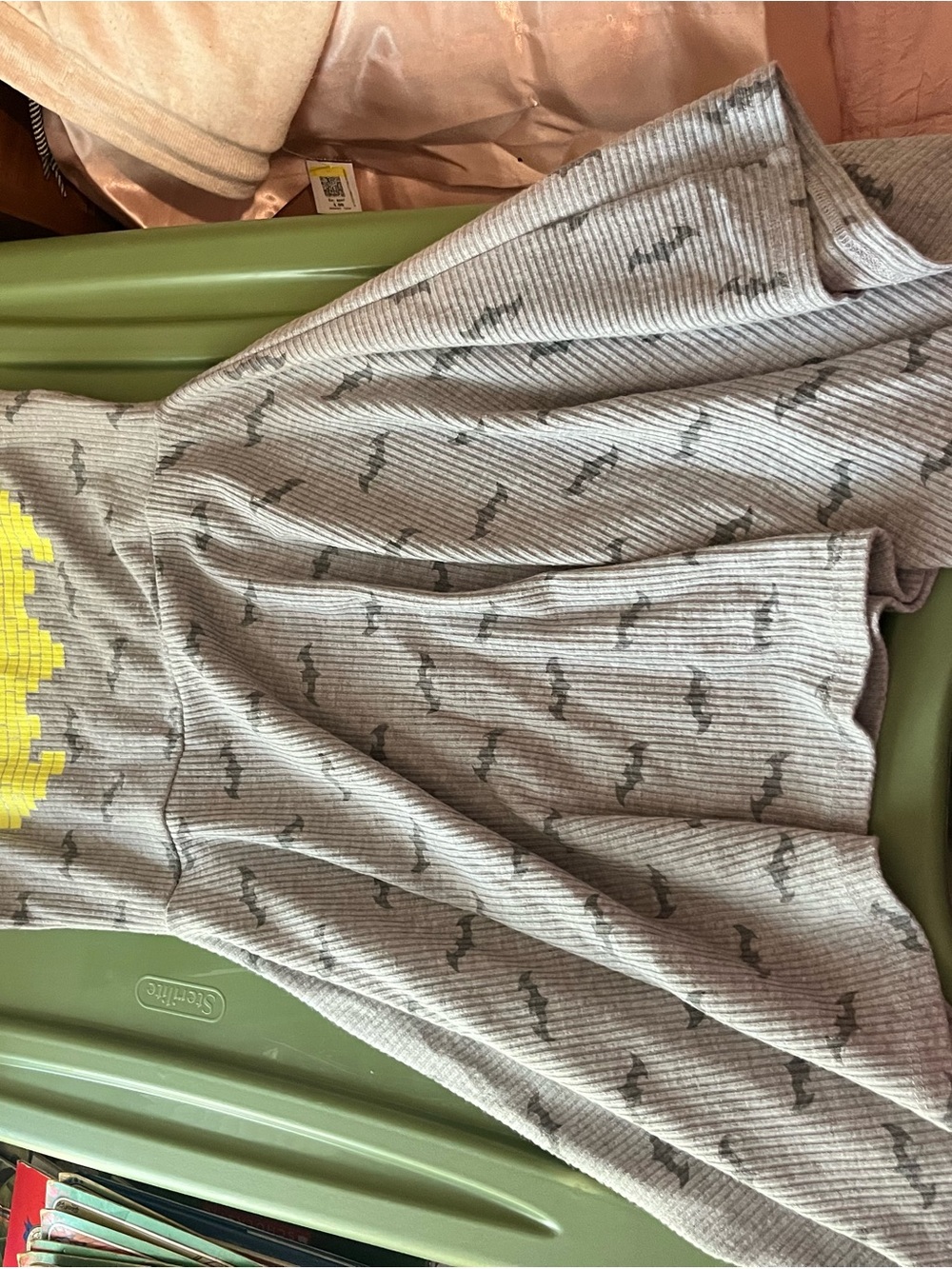 Lego Kids Casual Gray Dress with Yellow Accent